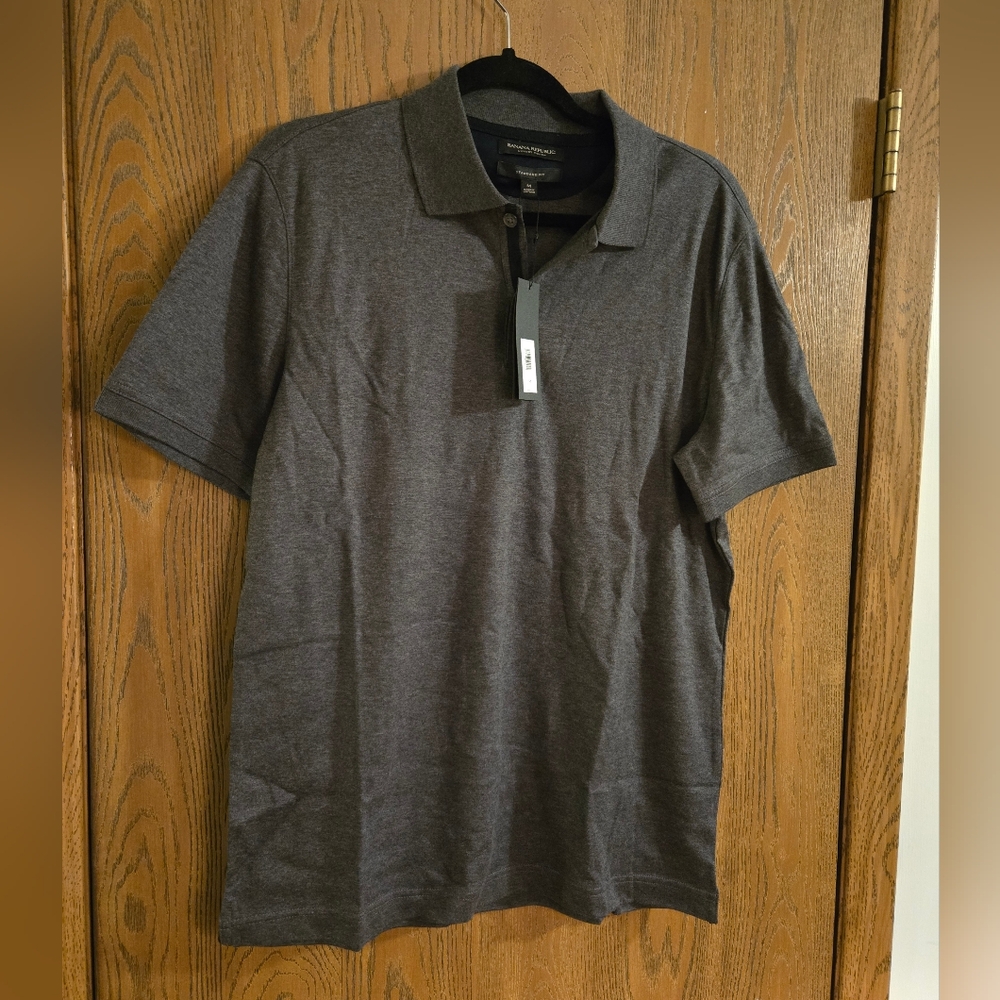 Banana Republic Luxury Touch Standard Fit Polo